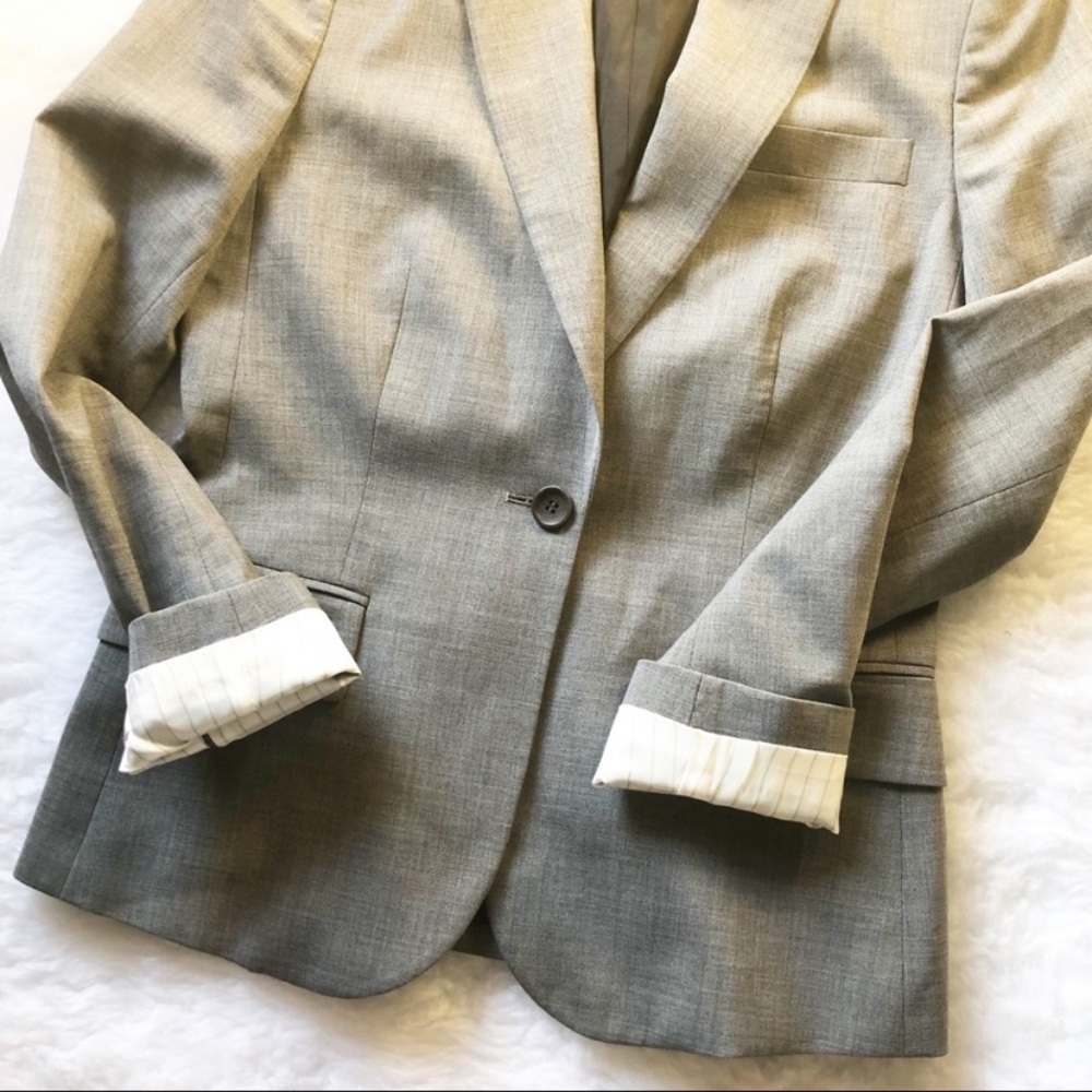 Theory Gabe B Wool Single Button Lined Blazer - image 8